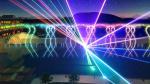 Self Designed Outdoor Laser Light Show With Music Dancing Water Fountain
