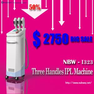 Wholesale big promotion three handles high power radiancy ipl beauty machines for unwanted from china suppliers