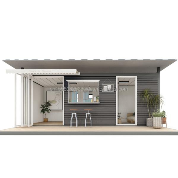 EU Two Bedrooms with Kitchen Living Room Bathroom Design 2024 Style Detachable Mobile House