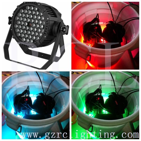 IP65 Waterproof Outdoor LED Par Cans RGBW 3w Show Lighting Fixtures 25° Angle Ri
