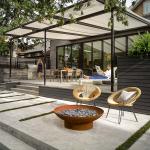New Design Rusty Corten Steel Metal Camping Fire Pit