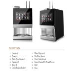 EVOACAS Commercial Automatic Countertop Coffee Vending Machine Stainless Steel
