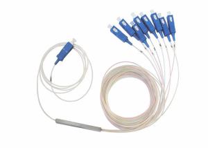 Wholesale FTTH Miniature 1M SC UPC Fiber Optic Splitter G657A 1x8 PLC Splitter from china suppliers