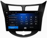 Ouchuangbo car gps nav stereo for Hyundai Verna 2010 with radio stereo bluetooth