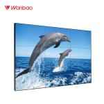 Multi panel tv wall display 49 inch split screen display touch screen large