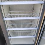 Glass Front Upright Freezer / Glass Door Freezer Merchandiser Environmentally