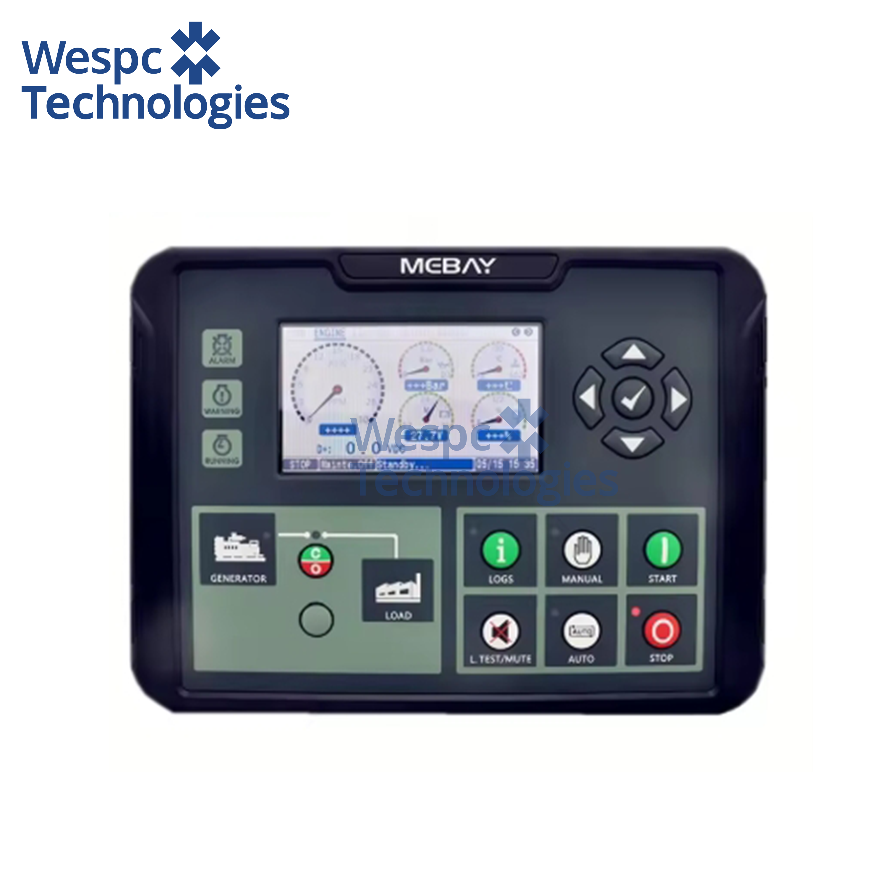 WESPEC Original Mebay DC90DR Genset Remote Controller Monitor Generator Parts