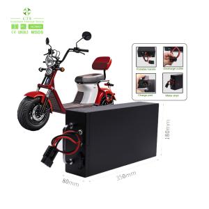 Wholesale CTS Lithium Battery Pack with BMS 36V/48V/72V 40Ah/50Ah/60Ah for Motorcycles &amp; Electric Scooters from china suppliers