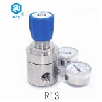 Industrial 1000psi Stainless Steel Pressure Regulator 1.8CV Single Stage