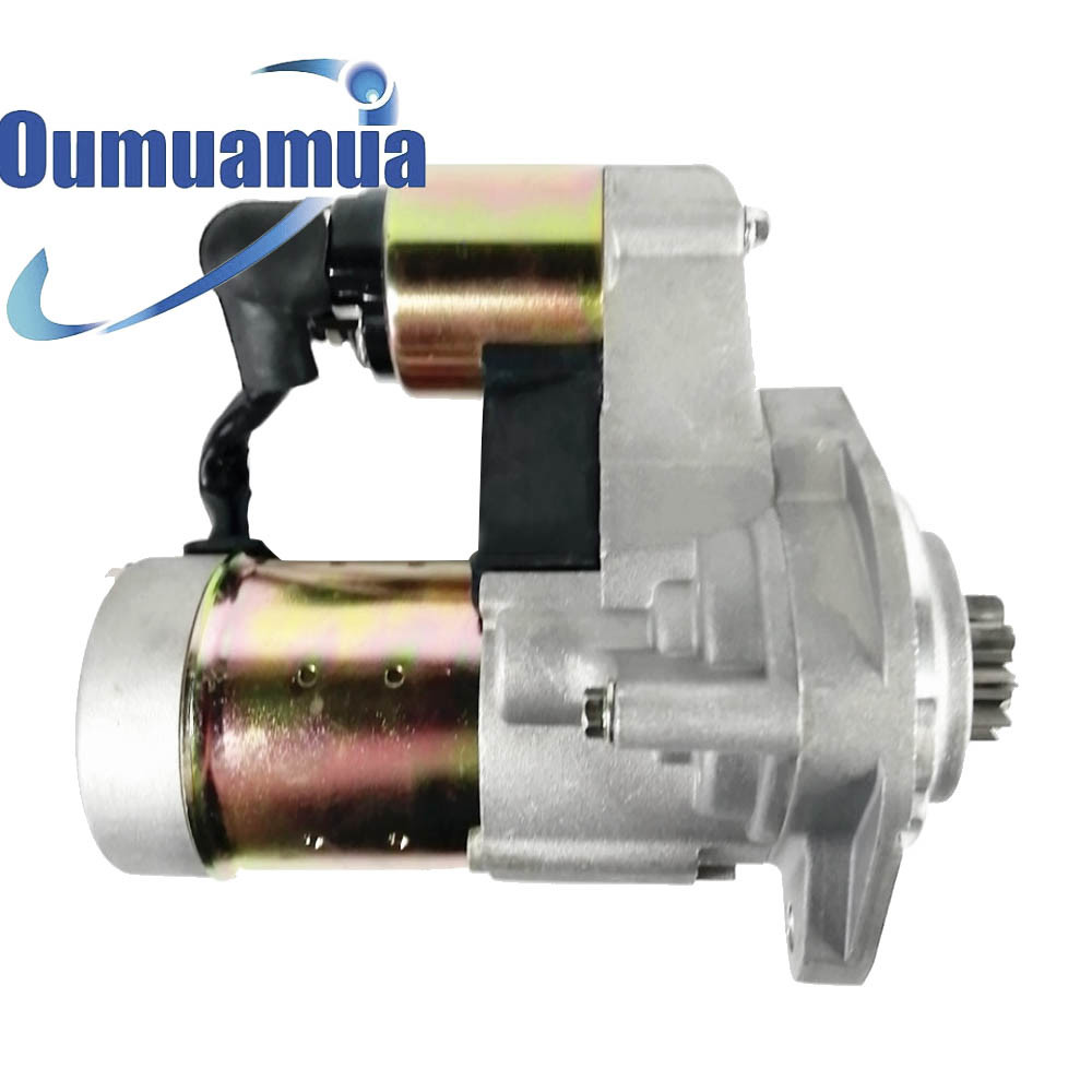 12V 9T CCW QDY1203A S114851A 118400-77020 RAREELECTRICAL New Starter Motor Compatible with Yanmar Marine Countax D1850 118400-77020 S114-851B 2V78
