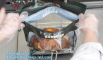 fried chicken bag for roast hot food packaging, food storage plastic hot chicken