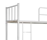 1900*1650mm 2 Tiers Dormitory Metal Bunk Bed Frame