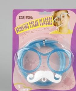 Wholesale fully functioning Glasses Drinking Straws For Kids / Adults FDA Certification from china suppliers