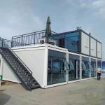 Modular Container Office Cabin House Mobile Home 2 Bedroom Portable Living