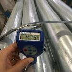 6m Length Galvanized Coating Q195 Material 21.3mm to 219.1mm Outer Diameter