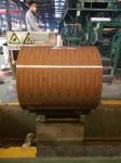 3003H24 H26 Wood Grain PCM PVDF Aluminium Coil Printech Color Coil 50-Year