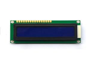 China Negative LCM LCD Display 2 X 16 Resolution 1602 STN Monochrome With 16 Pins on sale