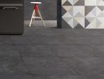 24"X24" Modern Porcelain Tile Black Color 1200x600 Mm Long Life Span