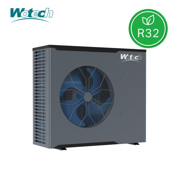 Wotech 8kw DC Inverter Heat Pump Housing Material Galvanized Steel With Powder