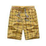 Young men's oversized cotton beach pants
