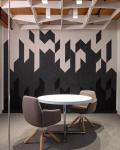 Wall Space Polyester Fiber Firproof Soundproof Wall Panels For Bedroom