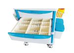 ABS Structure Hospital Crash Cart 625*475*930 Mm Size With 5 Drawers Fit