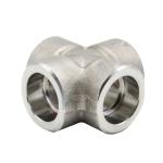 Stainless Steel Cross-Connection Pipe Fitting Forged Manufacturing ASTM A312