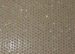 Eco Pvc Material Perforated Leather Fabric Microfiber Punching Hole Design