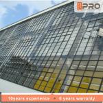 Architectural 4mm 5mm Aluminum Curtain Wall Facade