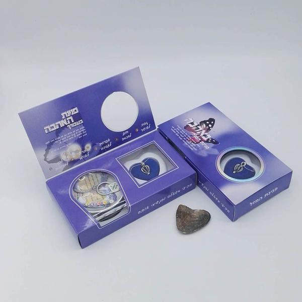 Custom Color Box Love Pearl Necklace Gift Box With Fashion Cage Pendant for