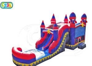 Wholesale Outdoors Activities Wet Obstacle Course Bouncy Castle 100-400 Lbs Capacity from china suppliers