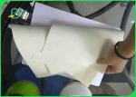 Two Side Uncoated Cream 70gsm / 80gsm Woodfree Paper For Notebook Writing