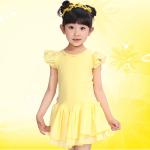 Children's dance clothes Ballet dress girls spring and summer leotard with short