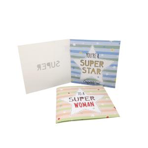 Wholesale Glossy Lamination Sound Greeting Cards Musical 5inch×7inch Size ROHS Certificat from china suppliers