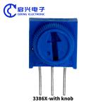 3386 Series Single Turn Potentiometer 10k Ohms Withstand Voltage 500V