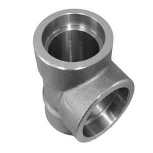 Wholesale Asme B16.9 Schedule 40 Steel Pipe Fittings Socket Weld Tee Stainless Steel Equal Tee 304 from china suppliers