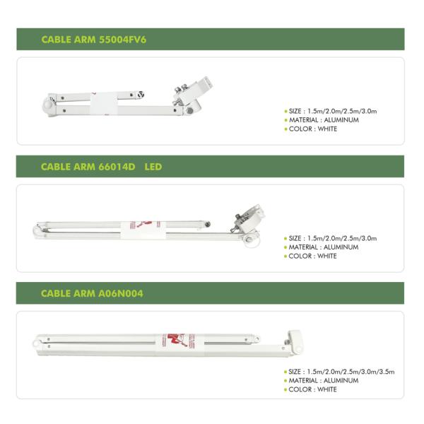 Aluminum Retractable Awning Hardware Folding Arm