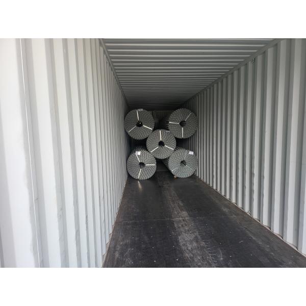 Galvanized Concrete Weight Coating Mesh 2.7mm Wire 10 Lines 140m