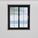 Modern Design Air Tightness Level 8 House Aluminum Glass Sliding Windows at