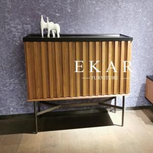 Wholesale Metal Legs MDF 2 Doors Fancy Designer Modern Sideboard Cabinet from china suppliers