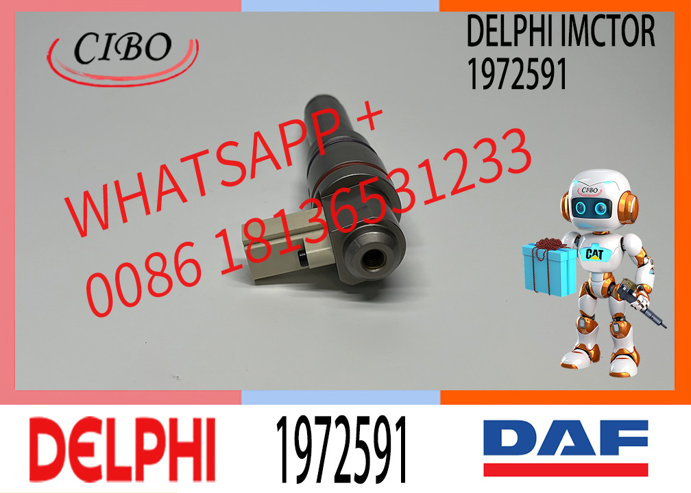 Reman Fuel Injector 2005596 1993389 BEBJ1D02001 1925657 1972591 2413470011 for DAF 106XF tractor Kenworth Peterbilt PACCAR MX13