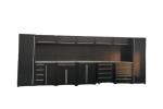 Powder Coat Finish Metal Garage Tool Cabinet with Heavy Duty Steel and Logo OEM