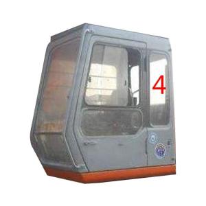 Wholesale DOT HITACHI Excavator Glass Left Door Rear Position NO.4 from china suppliers