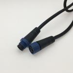Gold-plated Brass 4pin Waterproof Cable Connector for Standard Plug LED Street