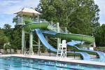 Aqua Water Park Kids Water Games Swimming Pool Fiberglass Slide Set For Children