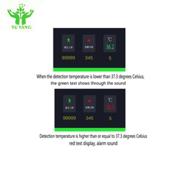 Large Screen Auto Detection Gate Built - In 8 Inch Microcomputer