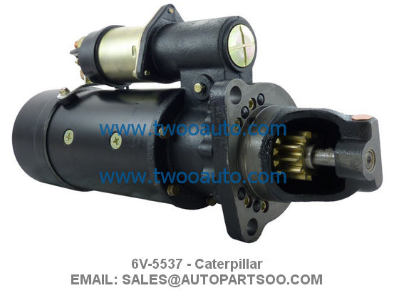 6V-5537 4N3182 10461025 - EXCAVATOR Starter Motor 42MT 24V 7.5KW 11T