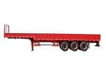 40000kg 40ft Flatbed Trailer 11.00r20 Triple Axle Flatbed
