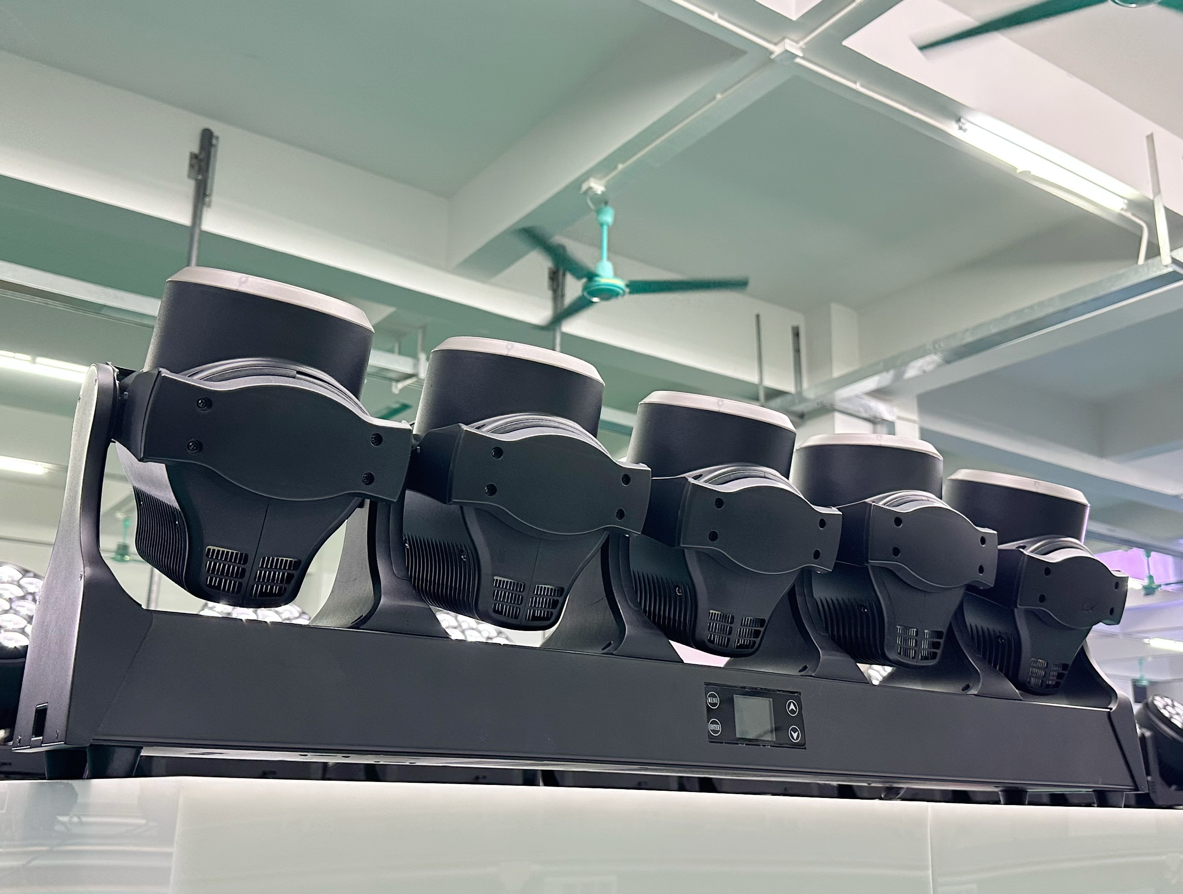 5 Heads 5*120W RGBW LED And 120*0.5W RGB LEDs Outer Circle Beam Led Moving Head