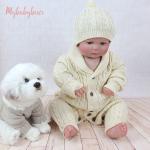 Knitted Cotton Clothing New Born Boy Girl Long Sleeves Jumpsuit Clothes with